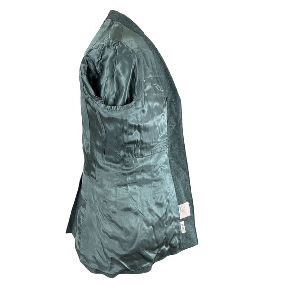 Vintage 50's Genuine Swiss Army Jacket Wool Size 56N /46 US  Field Uniform Grey - Picture 9 of 16